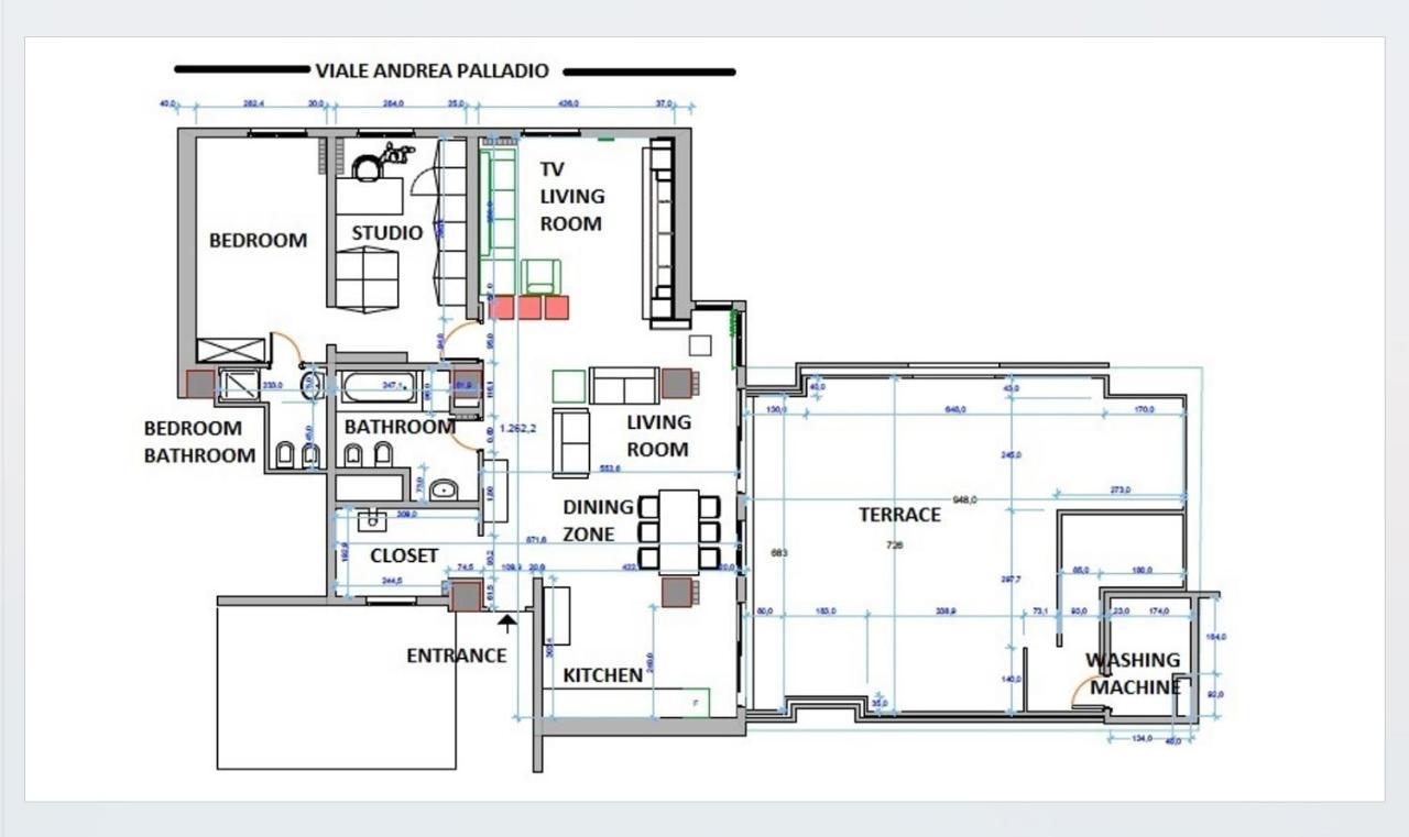 Palladio 20 Loft And Terrace Apartment Verona Exterior photo